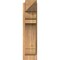 Ekena Millwork Olympic Arts & Crafts Smooth Outlooker, Western Red Cedar, 7 1/2"W x 18"D x 30"H OUT08X18X30OLY03SWR - alternate 2